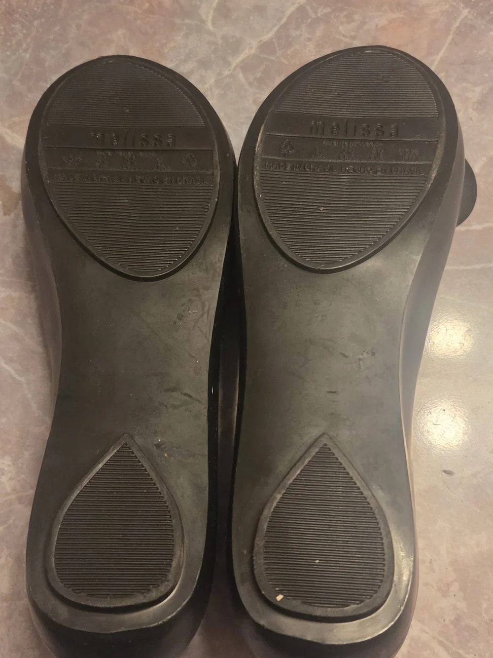 Melissa Black Mickey & Minnie Jelly Flats - Picture 6 of 6